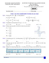Đề thi thử TN THPT năm 2026 môn Toán trường THCS-THPT Nguyễn Khuyến – TP HCM